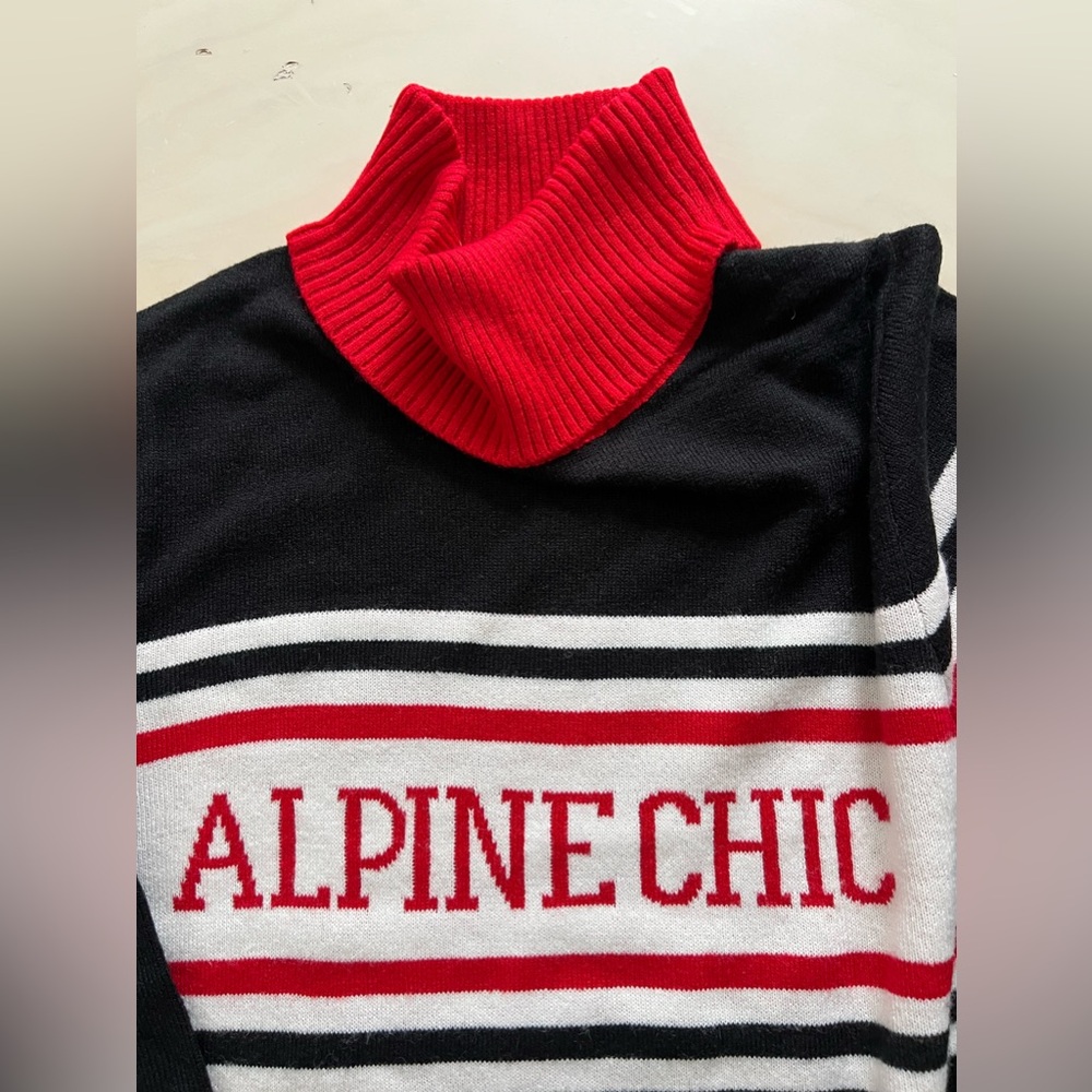 Threadbare Turtleneck Alpine Chic Long Sleeve Swe… - image 2